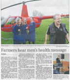 article: farmers hear mens health message