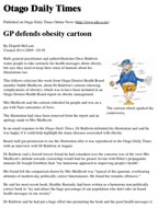 gp defends obesity cartoon
